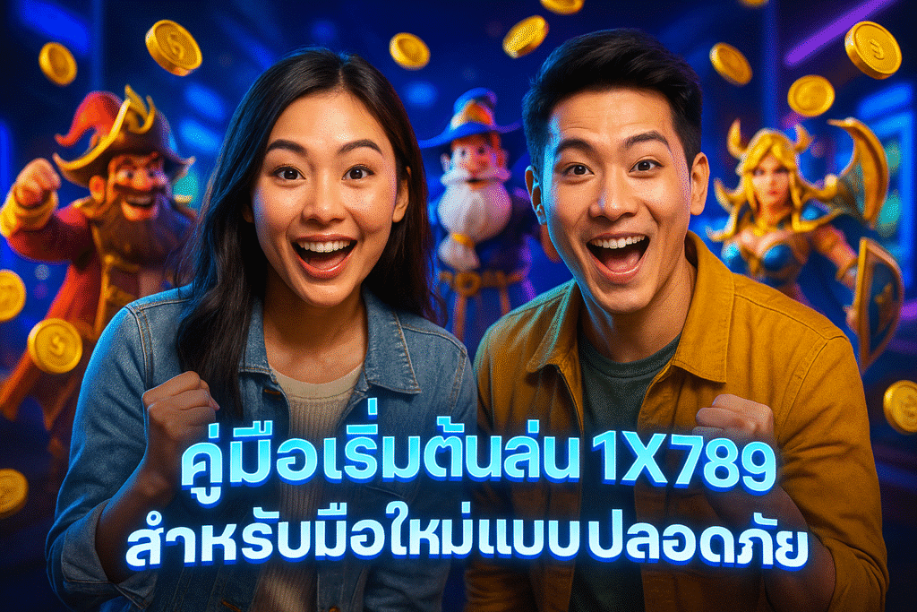 คู่มือเริ่มต้นเล่น 1X789 สำหรับมือใหม่แบบปลอดภัย