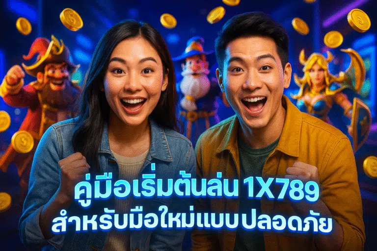 คู่มือเริ่มต้นเล่น 1X789 สำหรับมือใหม่แบบปลอดภัย