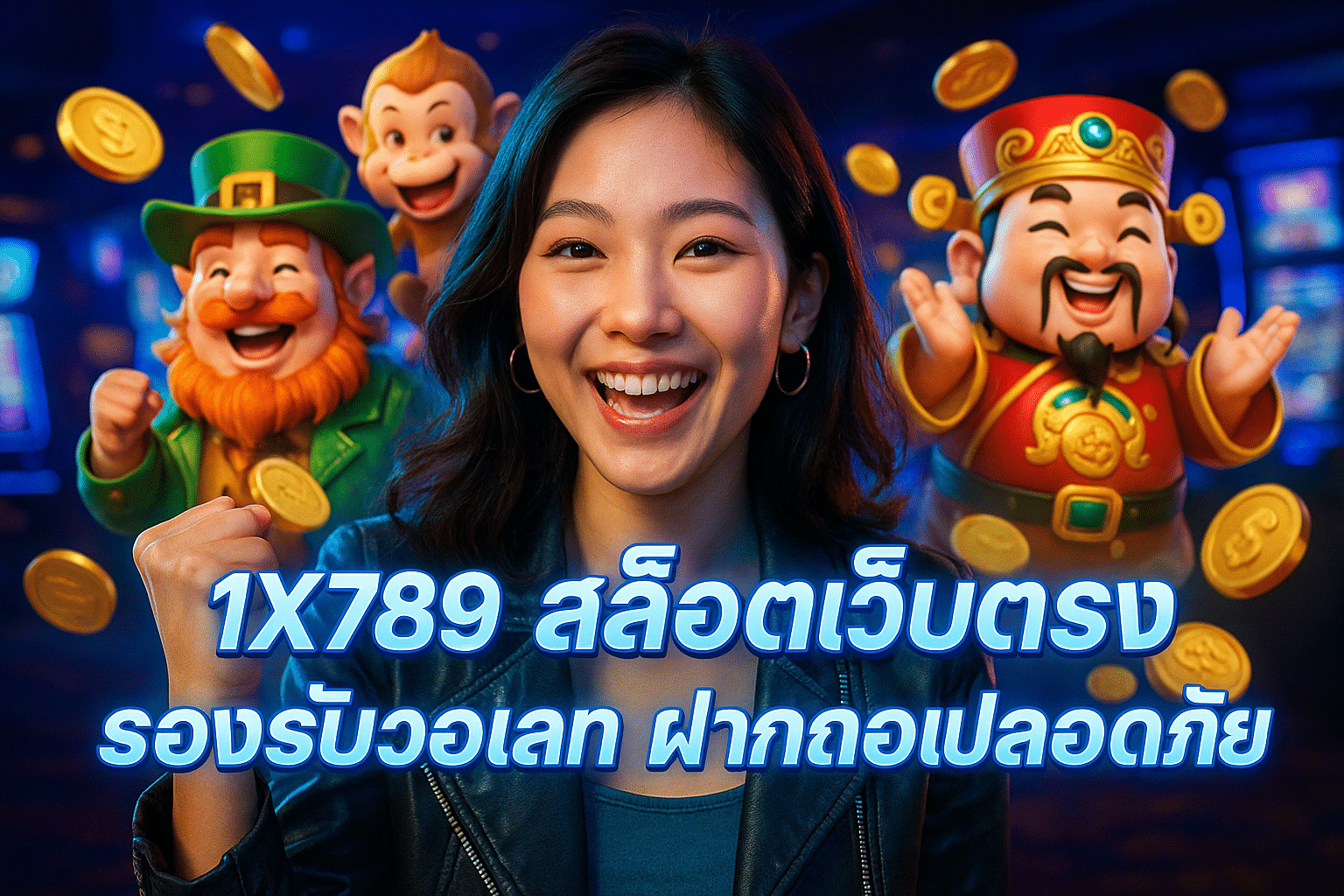 1X789 สล็อตเว็บตรง รองรับวอเลท ฝากถอนปลอดภัย