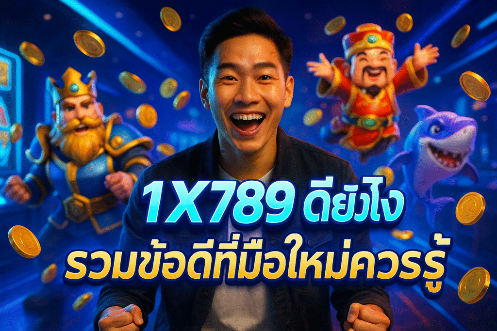1X789 ดียังไง รวมข้อดีที่มือใหม่ควรรู้