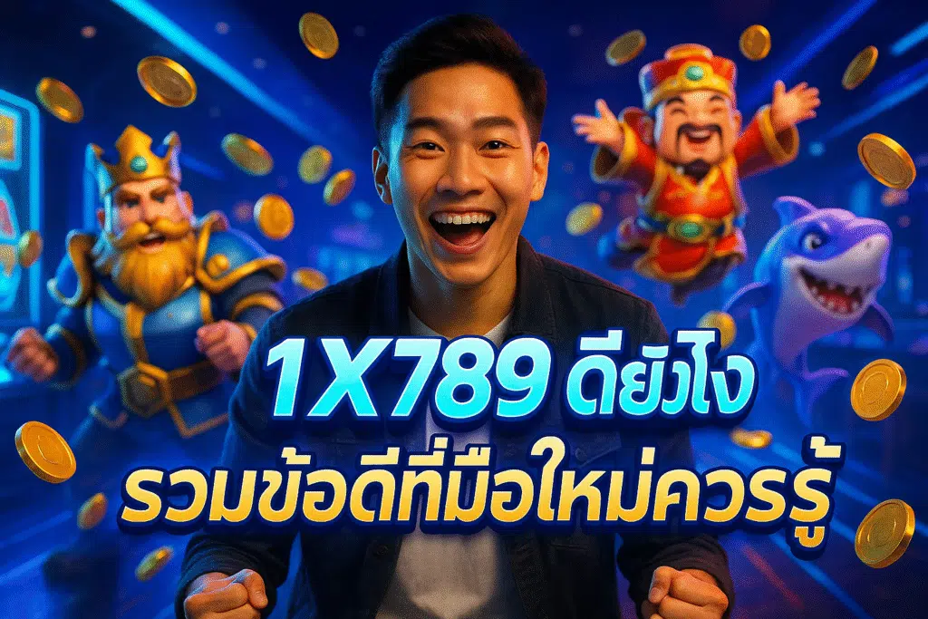1X789 ดียังไง รวมข้อดีที่มือใหม่ควรรู้
