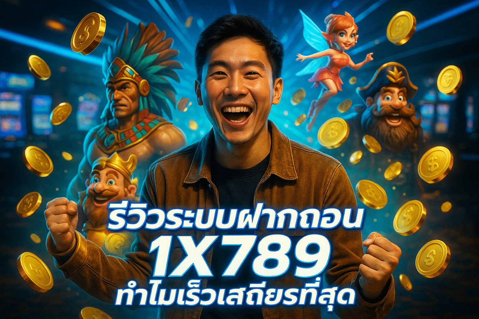 รีวิวระบบฝากถอน 1X789 ทำไมเร็วเสถียรที่สุด