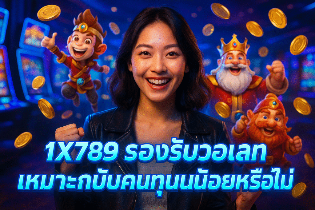 1X789 รองรับวอเลท เหมาะกับคนทุนน้อยหรือไม่