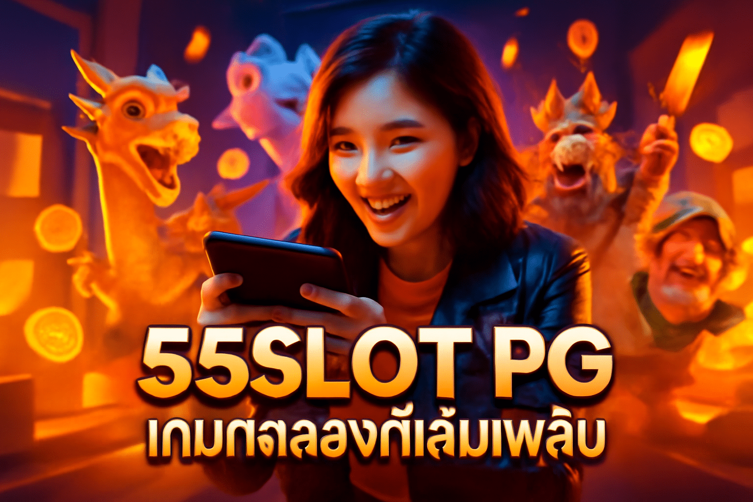 55SLOT PG เกมทดลองที่เล่นเพลิน