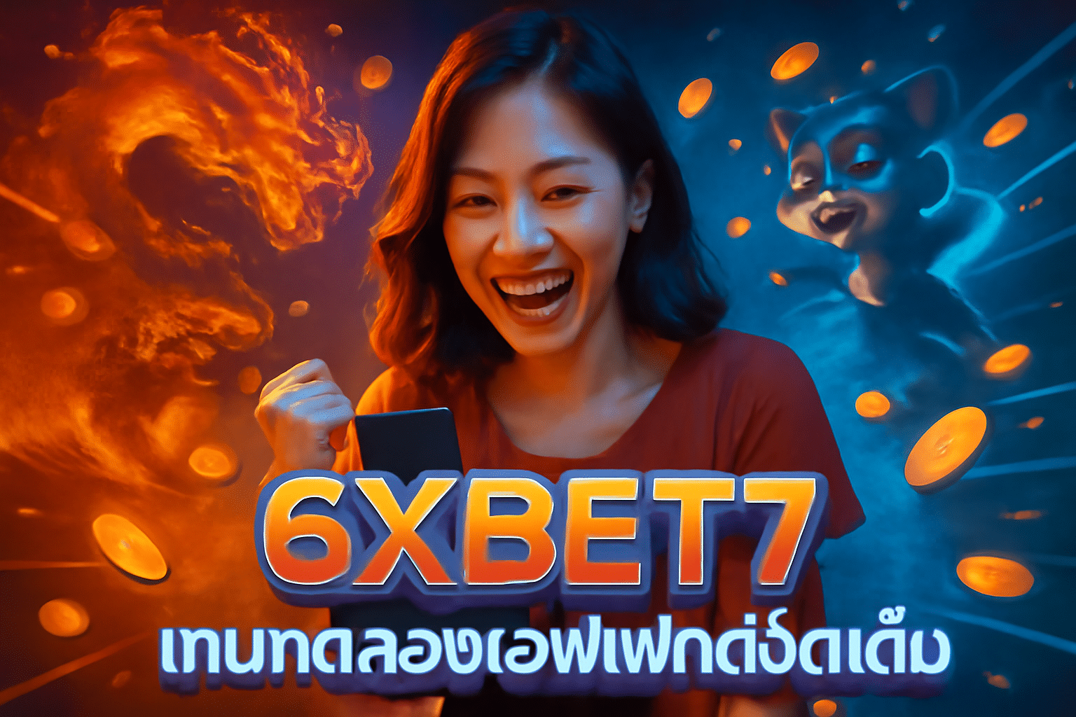 6XBET7 เกมทดลองเอฟเฟกต์จัดเต็ม